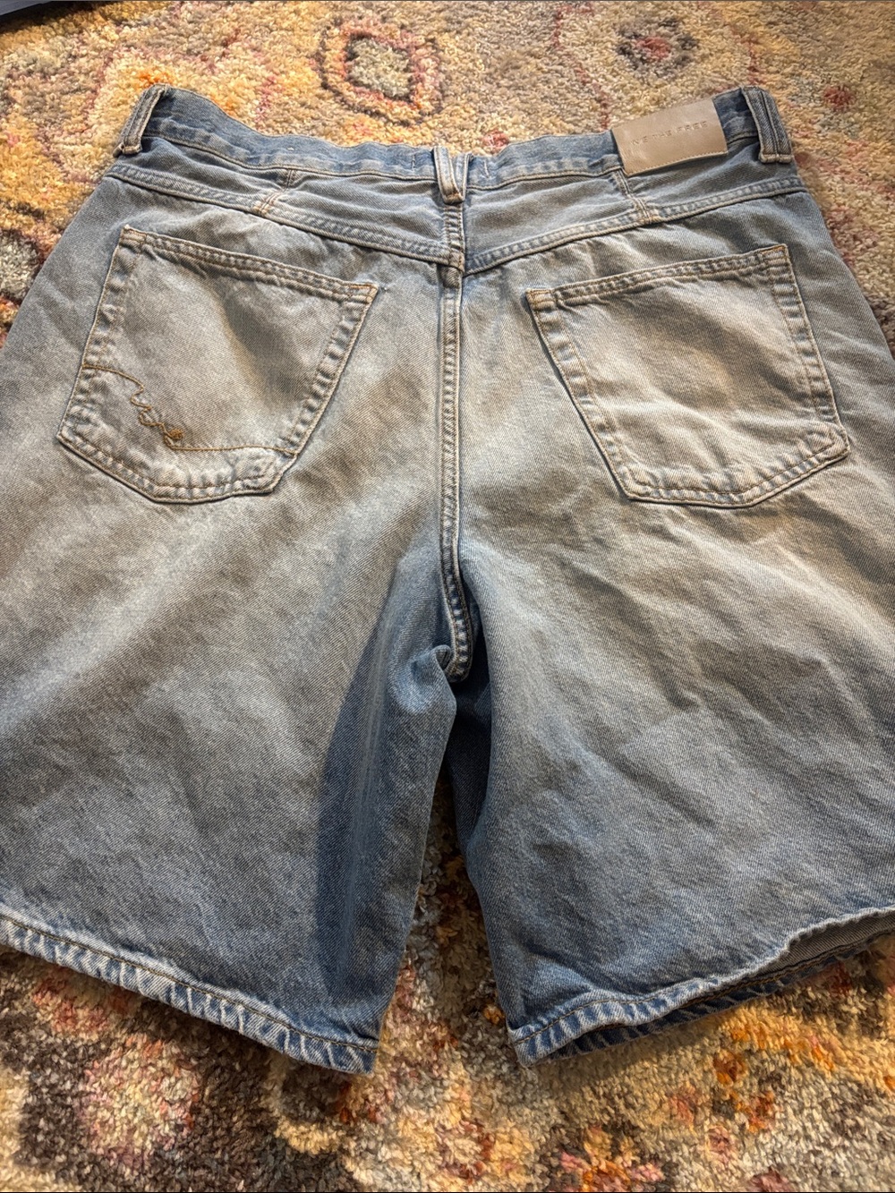 Womens We the Free free people Light Blue Denim Shorts